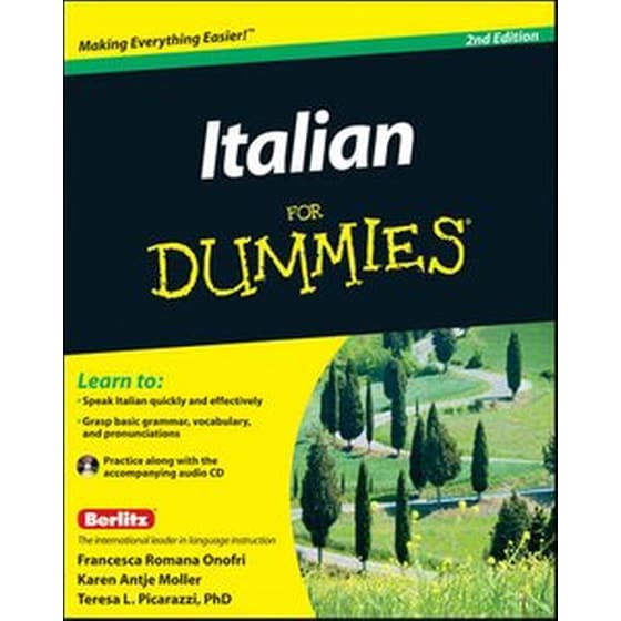 Italian For Dummies, 2nd Edition with CD image 0