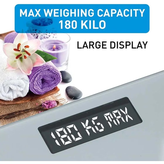 GRUNDIG 16426 Ζυγαριά Σώματος Ασημί image 6