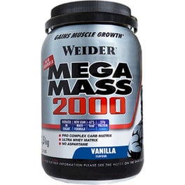Πρωτεΐνη Weider Mega Mass 2000 Βανίλια - 1,5kg