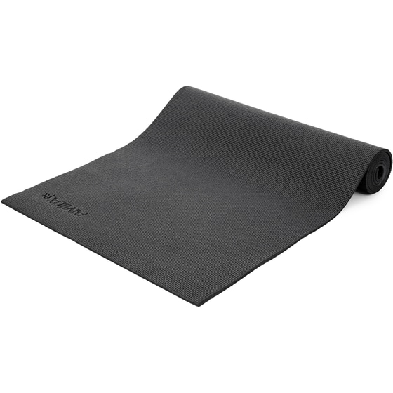 Στρώμα Γυμναστικής Amila Yoga Mat από PVC 173x61x0.6 cm - Μαύρο image 1