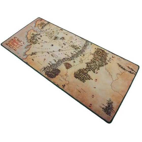 The Lord of the Rings Middle Earth Map Desk Mat Gaming Mouse Pad image 1