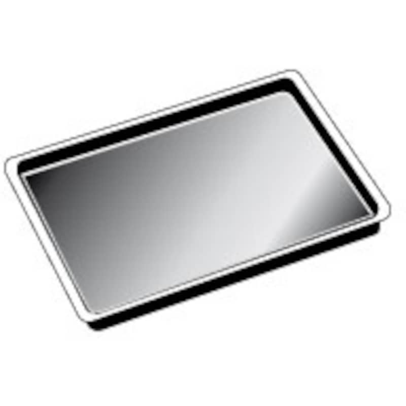 TEKA Τετράγωνο Ταψί TEKA 82430702 από Εμαγιέ 47 cm x 39 cm x 6 cm Inox