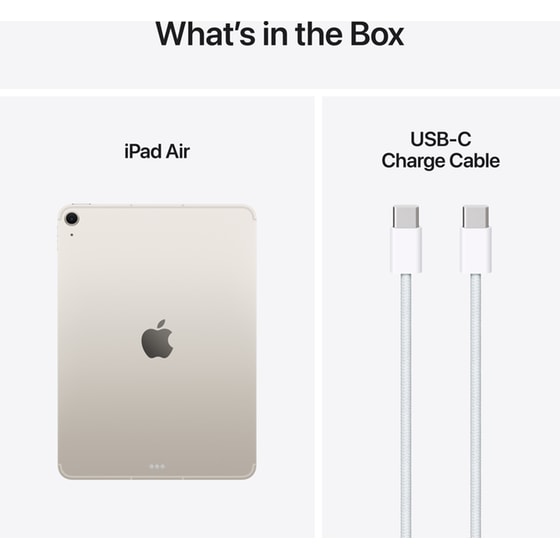 Apple iPad Air 11" 2025 (7th Gen) 512GB 5G - Starlight image 8
