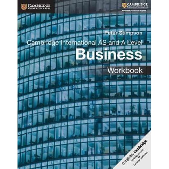 Cambridge International AS and A Level Business Workbook image 0