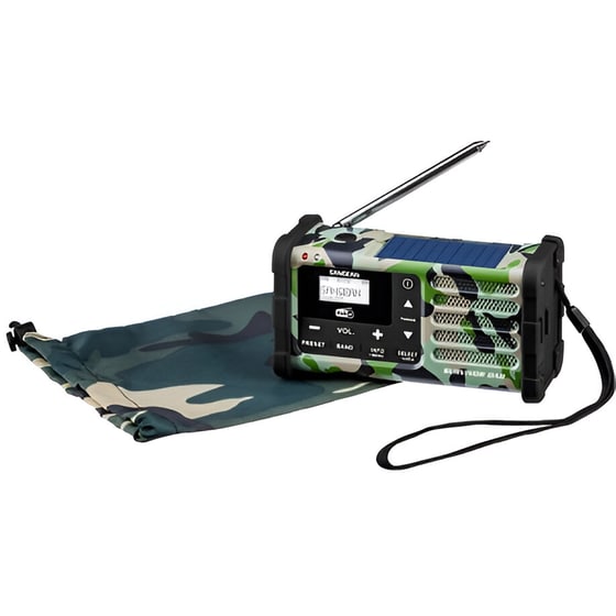 Φορητό Ραδιόφωνο Sangean MMR-88 Dab+ Camouflage - Χακί/Μαύρο image 3