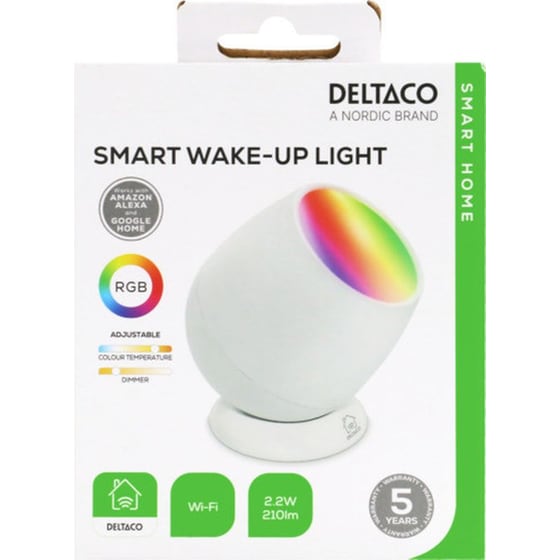 Έξυπνο Φωτιστικό Deltaco SH-LA01 Dimmable - Ρυθμιζόμενο Λευκό/RGB image 9