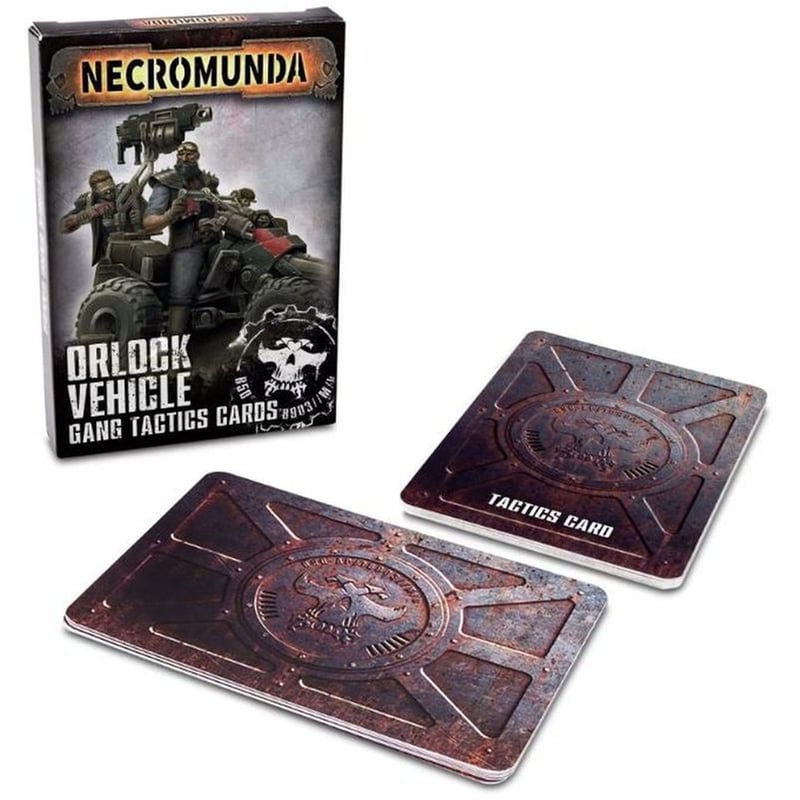 GAMES WORKSHOP Orlock Vehicle Tactics Cards Necromunda GAMES WORKSHOP