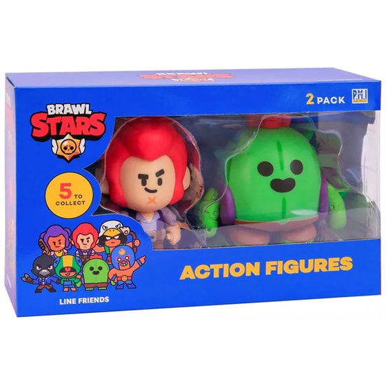 Φιγούρες P.M.I - Brawl Stars BRW6015 - 11cm (2τμχ) image 1