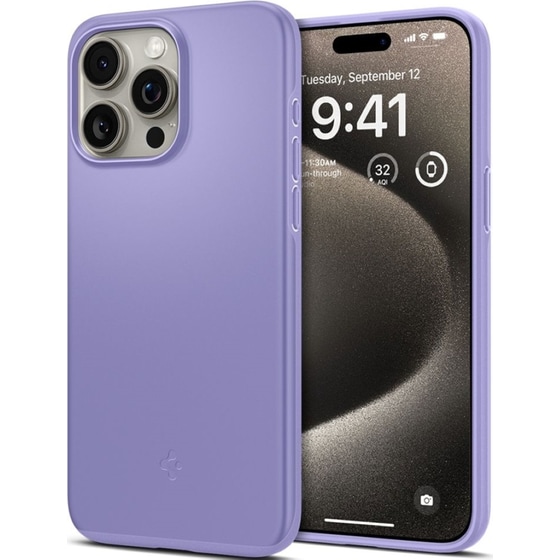 Θήκη Apple iPhone 15 Pro Max - Spigen Thin Fit - Iris Purple image 0