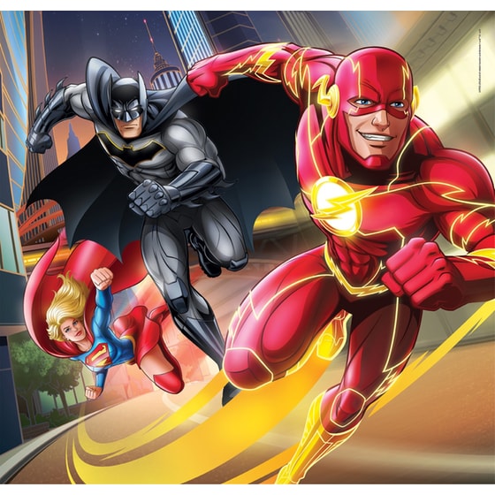 Παιδικό Παζλ Clementoni Super Color DC Comics Justice League (3x48 Κομμάτια) image 2