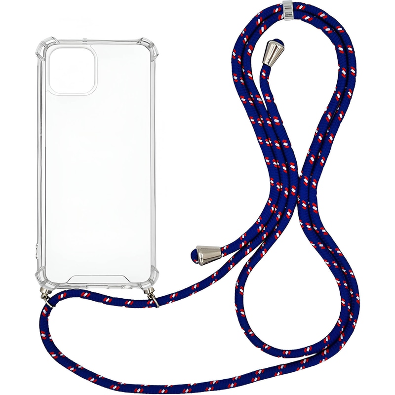 Θήκη Apple iPhone 13 Mini - Sonique Armor Clear - Rainbow Μπλε