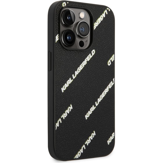 Θήκη Apple iPhone 14 - Karl Lagerfeld Logomania - Black image 6