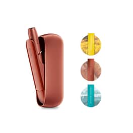 IQOS 3 DUO Red Copper  με 3 πακέτα HEETS