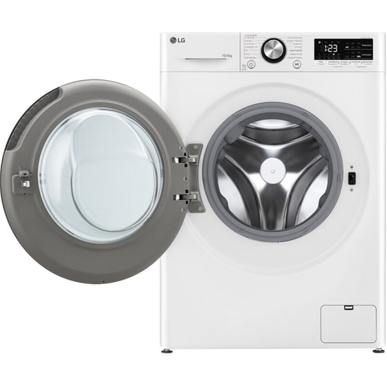 LG D4R7010TSWB 10kg/6kg 1.400 Στροφές με WiFi Λευκό Πλυντήριο Στεγνωτήριο image 3