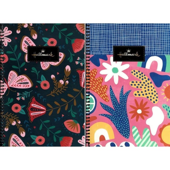 Τετράδιο Σπιράλ Hallmark Β5 2 Θεμάτων Butterfly Grind 70 Φύλλων (1 Τεμάχιο) image 0
