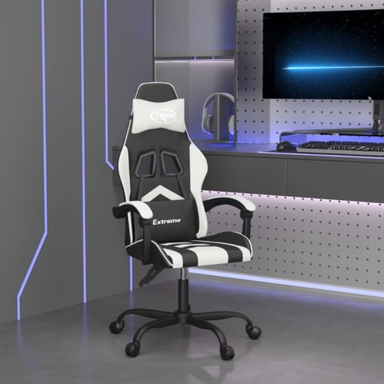 Καρέκλα Gaming VIDAXL 349596 από Τεχνητό Δέρμα - Μαύρο image 9