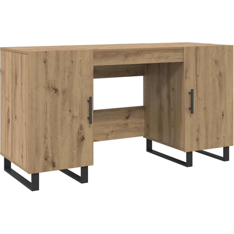 Γραφείο VidaXL από Επεξεργασμένο Ξύλο 140x50x75 cm - Artisan Δρυς