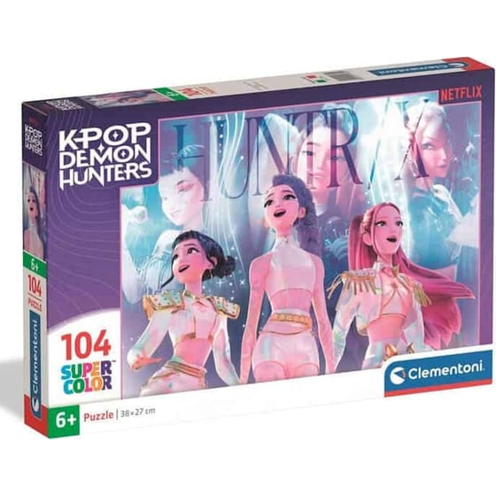 Παζλ Clementoni K-Pop Demon Hunters K-Pop Demon Hunters Shining Stars (104 Κομμάτια) image 0