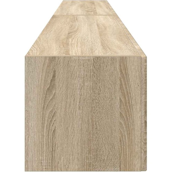 Έπιπλο Τηλεόρασης VidaXL Επιτοίχιο 2 τμχ 196 x 31 x 29,5 cm - Sonoma Δρυς image 5