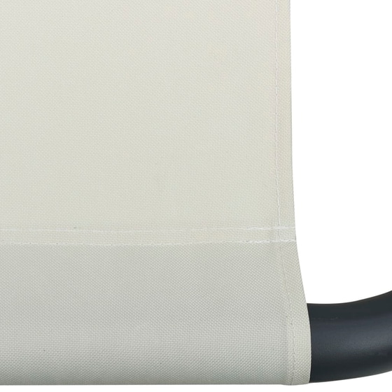 Ξαπλώστρα VidaXL με Σκίαστρο από Ατσάλι 200x90x112 cm - Μπεζ image 5