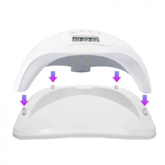 Φουρνάκι Νυχιών HOPPLINE με 24 Uv Led Λυχνίες 48 W Hop1000945-2 image 4