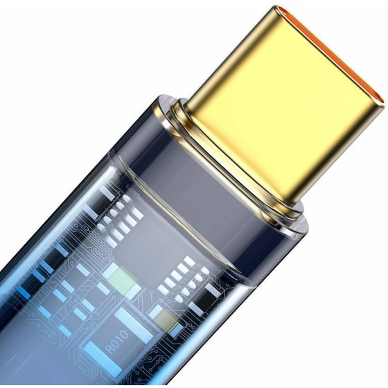 Καλώδιο Baseus USB σε USB-C 1M - Μπλε image 2