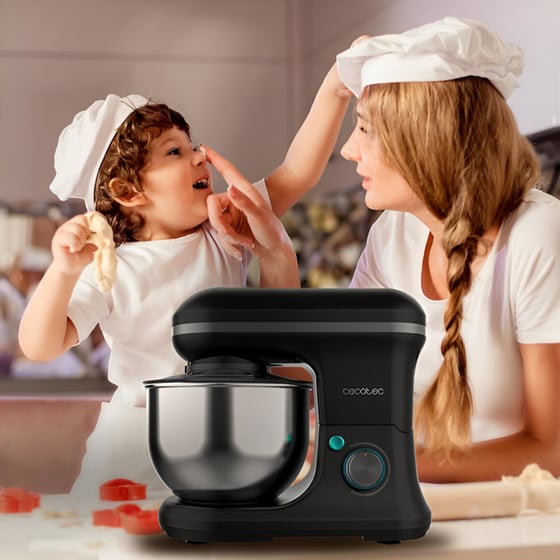 CECOTEC Cecomixer Merengue Ice-Cream CEC-04381 1200 W 5 L Μαύρο Κουζινομηχανή image 6