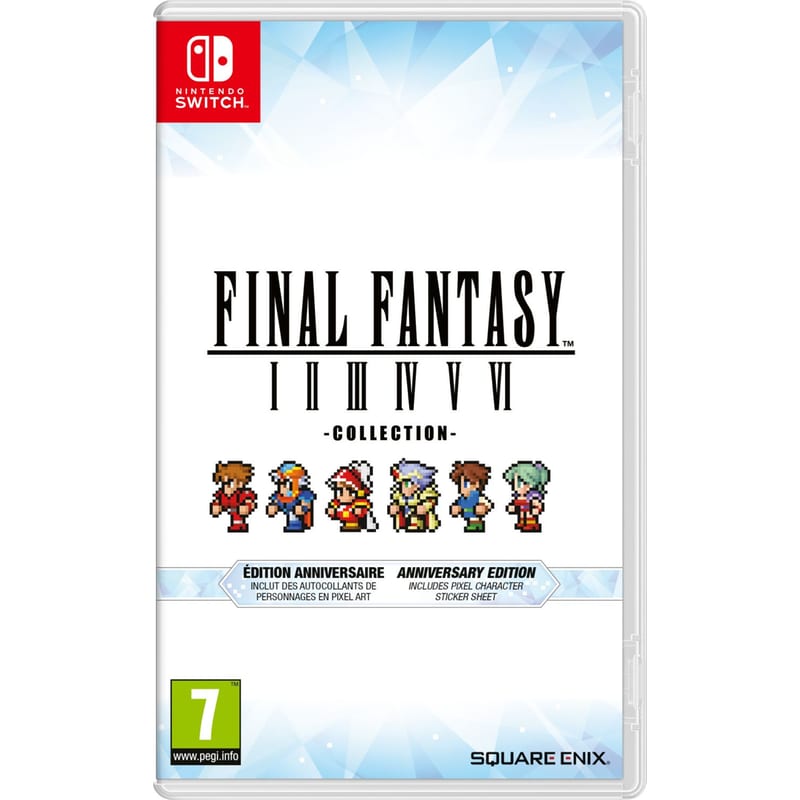 Final Fantasy I-VI Collection Anniversary Edition - Nintendo Switch