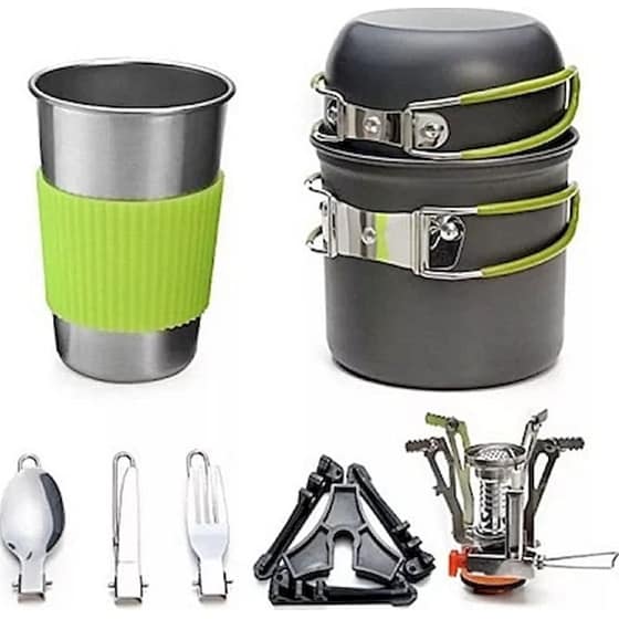 Wild Path WP-01121 Σετ Μαγειρικών Σκευών για Camping με Αντικολλητική Επίστρωση image 0
