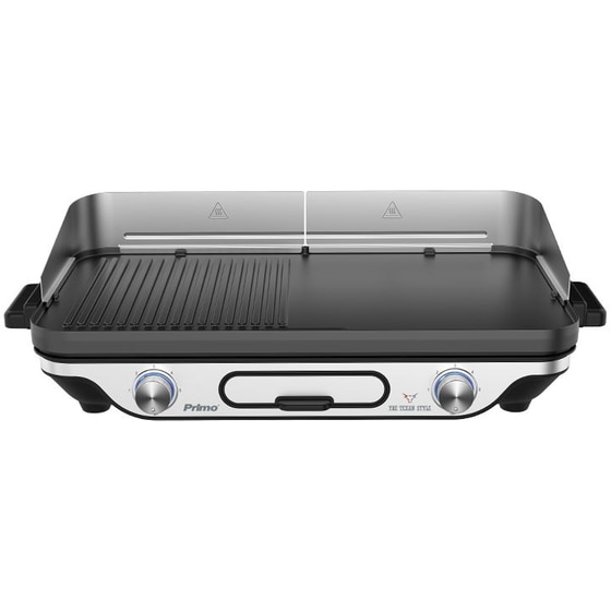 Ηλεκτρική Ψησταριά BBQ PRIMO PRBQ-40498 2400W Ασημί/Μαύρο image 2