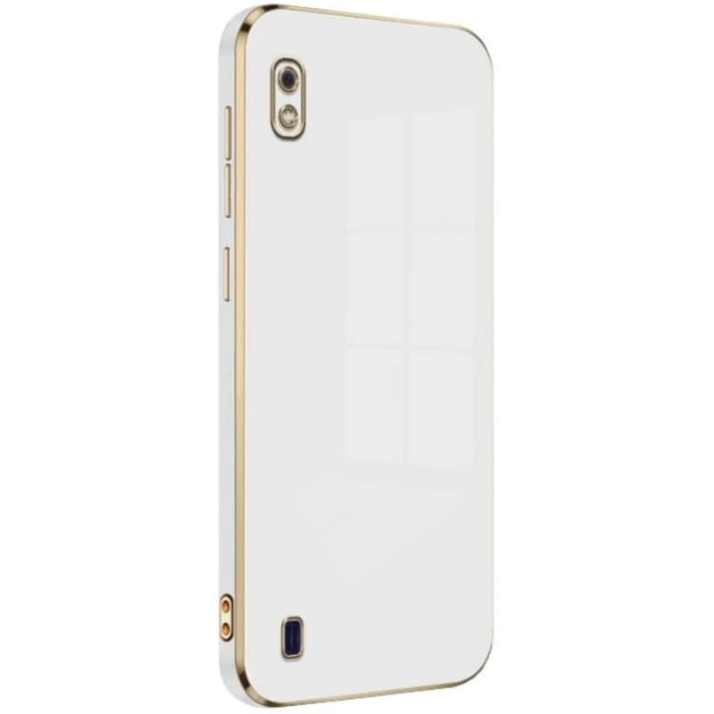 BODYCELL Θήκη Samsung Galaxy A10 - Bodycell Gold Plated - White