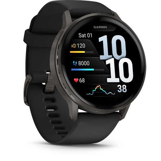 Smartwatch Garmin Venu 4 45mm - Slate with Black image 1