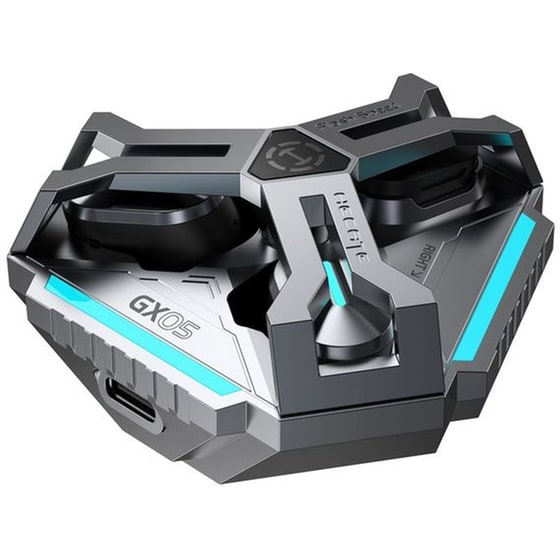 Ασύρματα Ακουστικά Edifier Hecate GX05 Bluetooth με RGB Φωτισμό Γκρι image 5