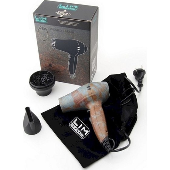 Πιστολάκι Μαλλιών Ταξιδίου Lim Hair Mini Barber Dryer Με Φυσούνα 1200w image 3