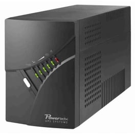 UPS Powertech 2000VA/1200W Μαύρο