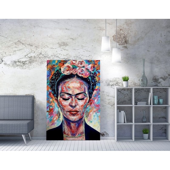Μοντέρνος Πίνακας 24Mall Frida Kahlo 70x100 cm image 2