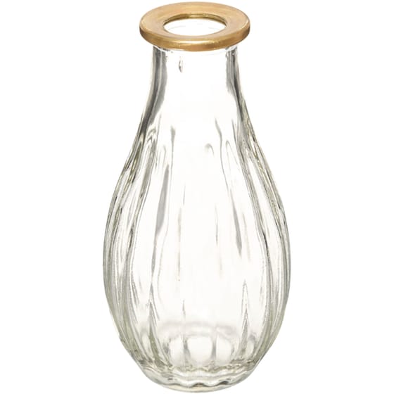 Διακοσμητικά Βάζα Spitishop Γυάλινο 3Τμχ 7x14cm - Διάφανο image 0