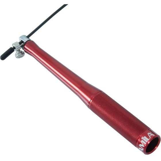 Σχοινάκι Γυμναστικής Amila Speed Rope 44051 330 cm - Κόκκινο/ Μαύρο image 1