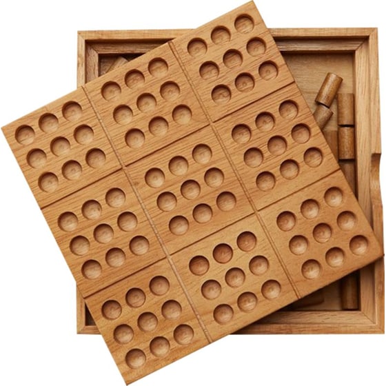 Eco Logicals Ξύλινο Παιχνίδι Bamboo Sudoku image 2