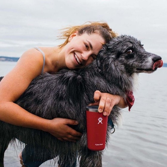 Κούπα Θερμός Hydro Flask Black 473ml image 2