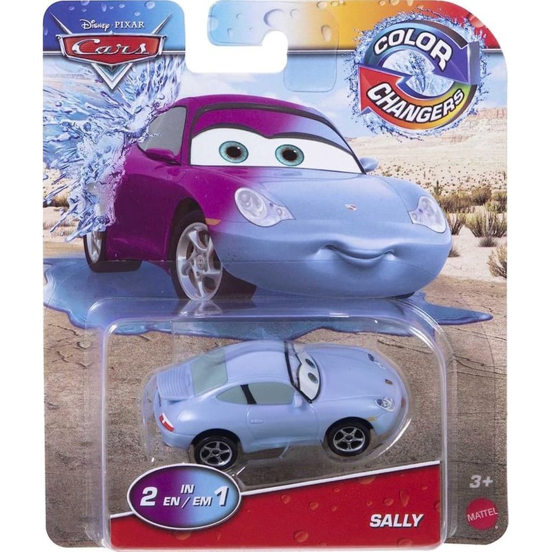 MATTEL Mattel Disney Pixar Cars Color Changers Αυτοκινητάκι Sally (HDM99)