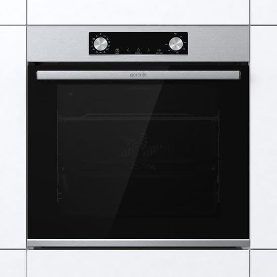 GORENJE BPS6737E14X 77 Lt Inox Εντοιχιζόμενος Φούρνος Άνω Πάγκου image 1