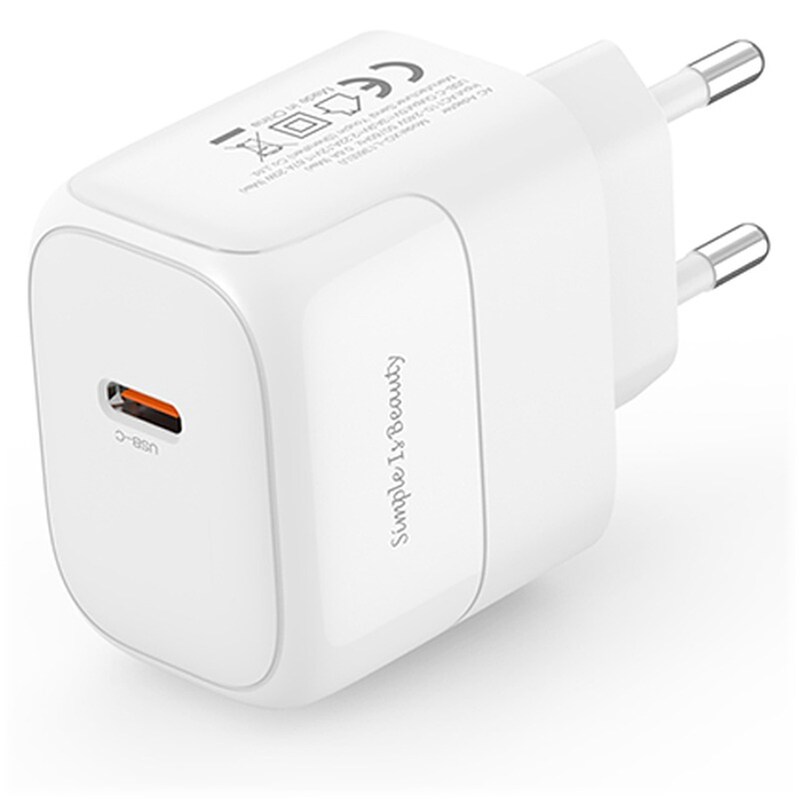 XO Φορτιστής L136 USB-C Λευκό