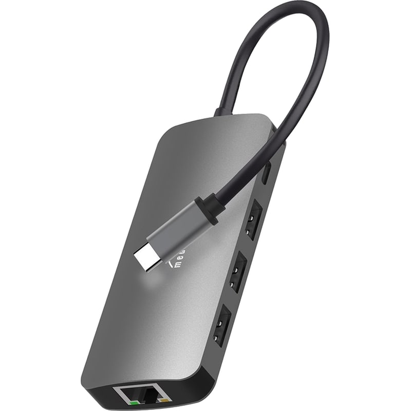MEDIA-TECH Docking Station Media-Tech MT5044 8-Port USB 3.0 συμβατό με USB-C