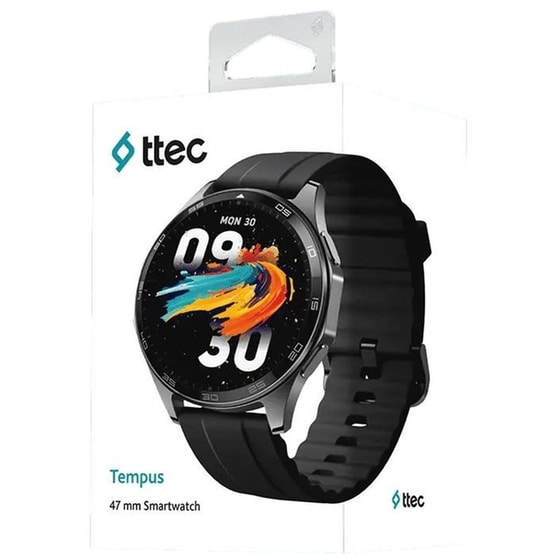 Smartwatch ttec Tempus Prο Round Case 47mm - Black image 7