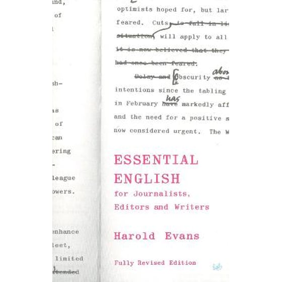 Essential English for Journalists, Editors and Writers image 0
