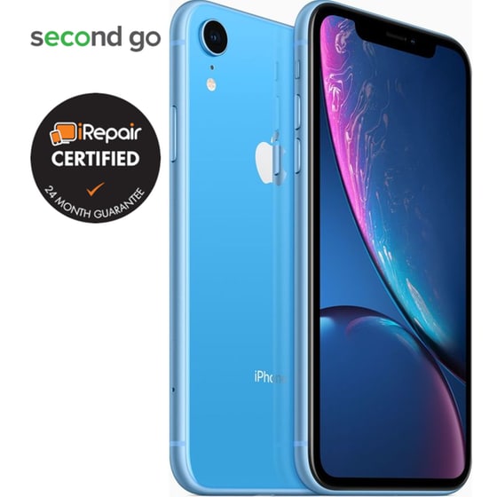 Μεταχειρισμένο Apple iPhone XR 128GB Blue second go Certified by iRepair image 5
