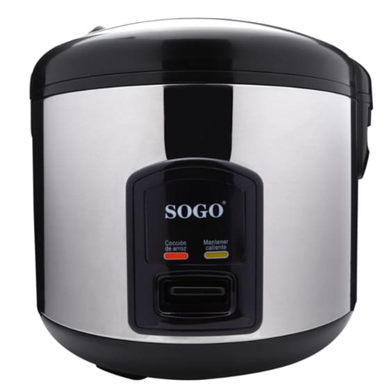 Βραστήρας Ρυζιού SOGO Arroz 10085 650 W 1.8 L Ασημί image 0