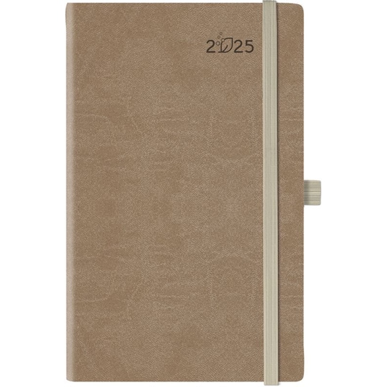 Ημερολόγιο Ημερήσιο 2025 Θεοφύλακτος 12M Ivory 13x21 cm Bio Πράσινο Μπεζ image 0