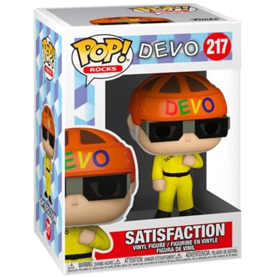 Funko Pop! Rocks - Devo - Satisfaction (Yellow Suit) 217 image 1